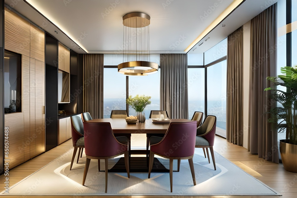 Fototapeta premium living room interior