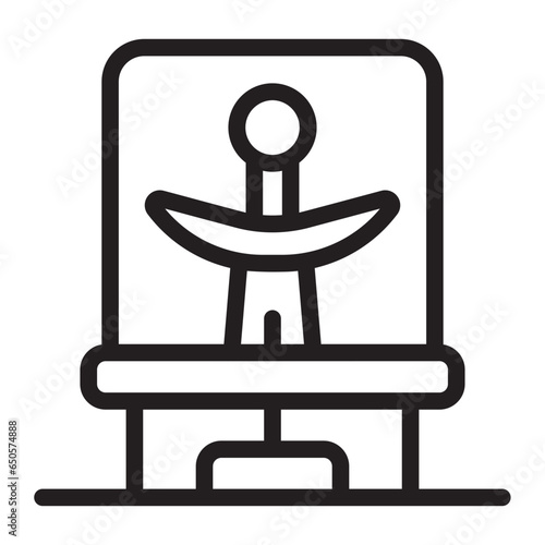excalibur line icon
