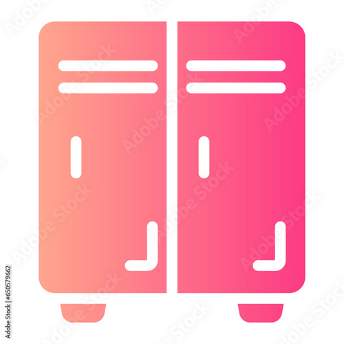 locker gradient icon