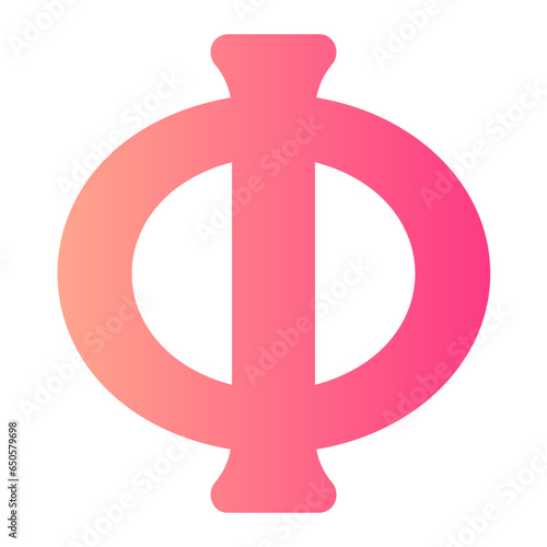 philosophy gradient icon