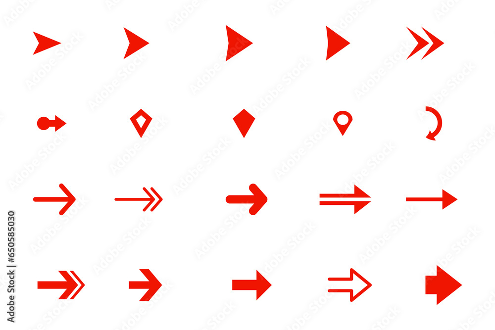 Icon sheet vector arrow. Vector arrow icon set. icon collection. Icon sheet vector arrow. Vector arrow icon set. icon collection.