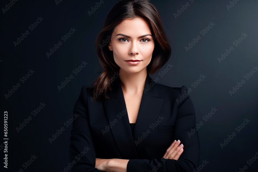 likable portrait of an executive business woman likable portrait of an executive business woman