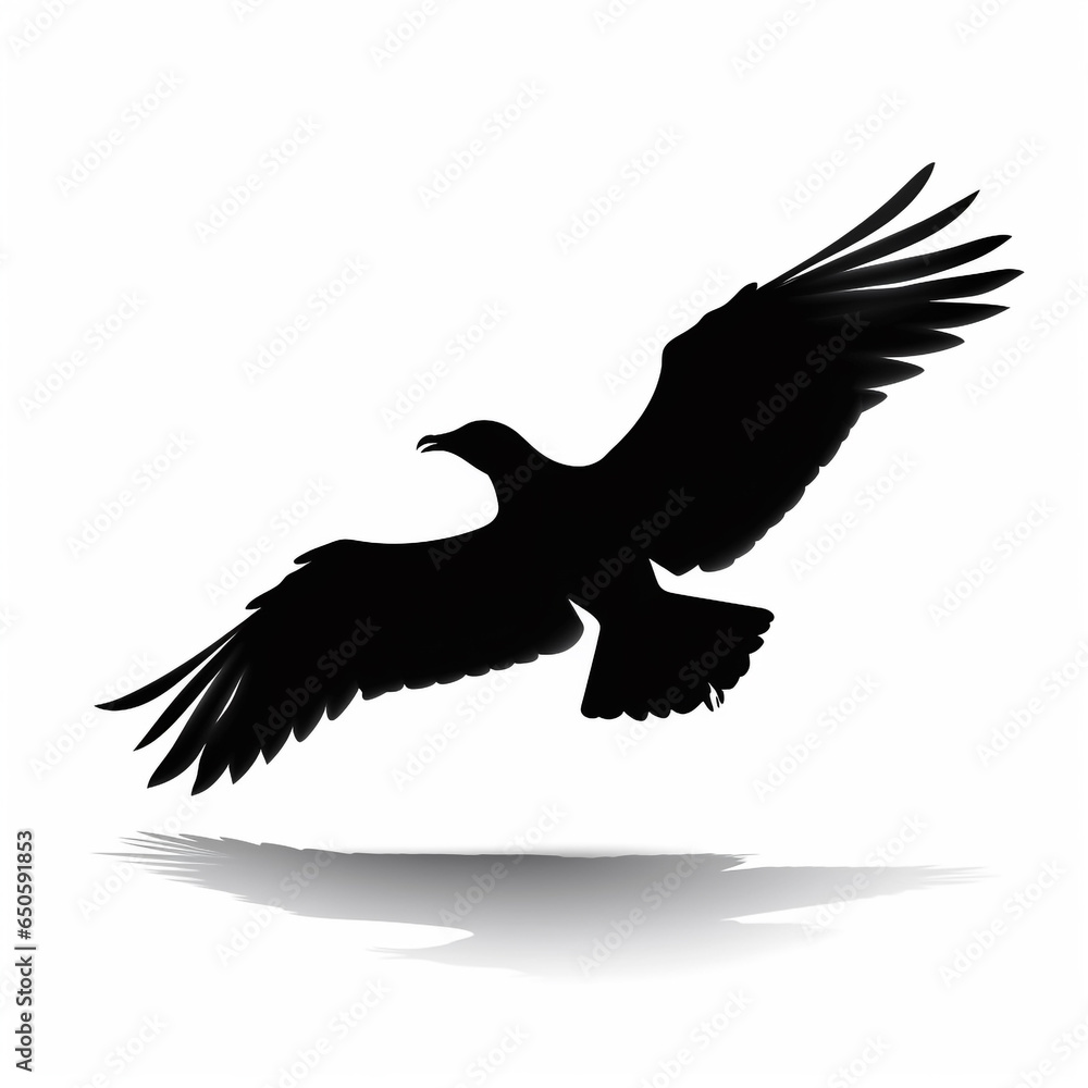 Obraz premium bird on white