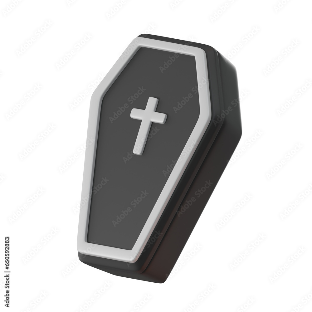 Obraz premium graveyard 3d icon