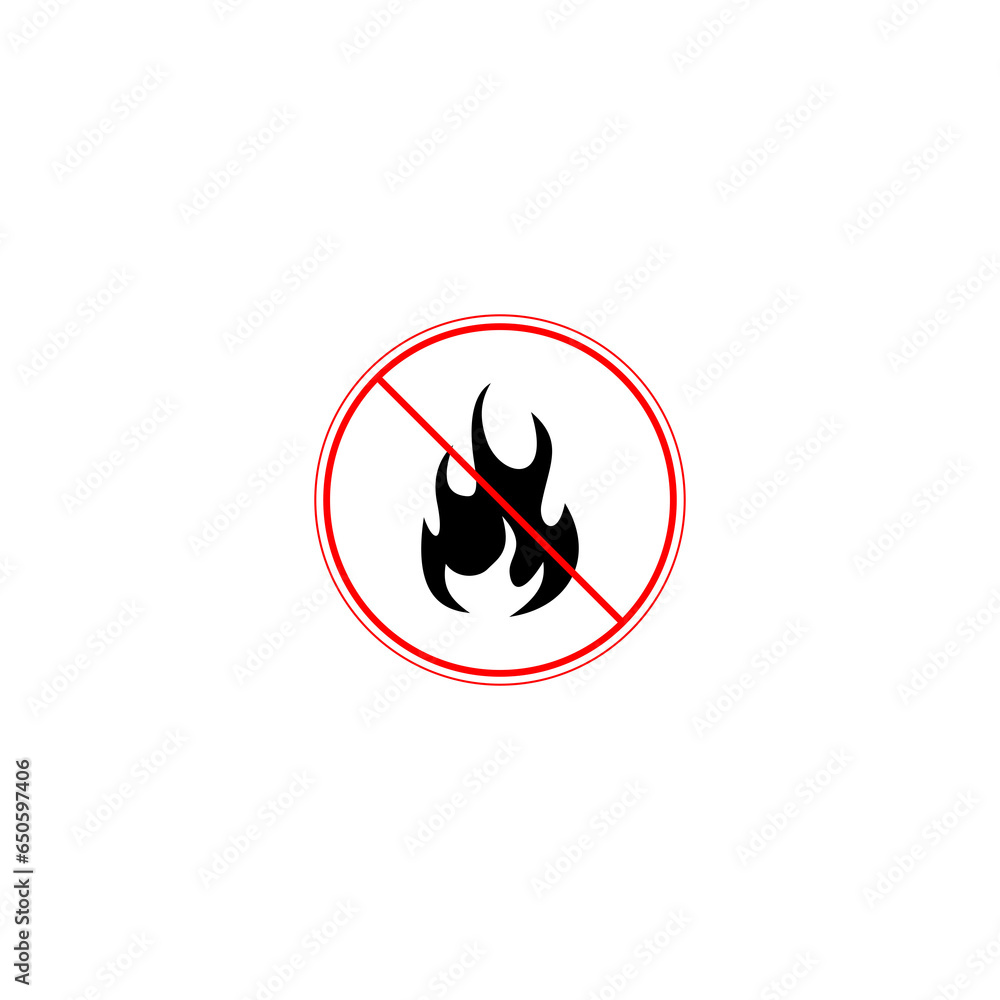 No camp fire icon isolated on transparent background No camp fire icon isolated on transparent background