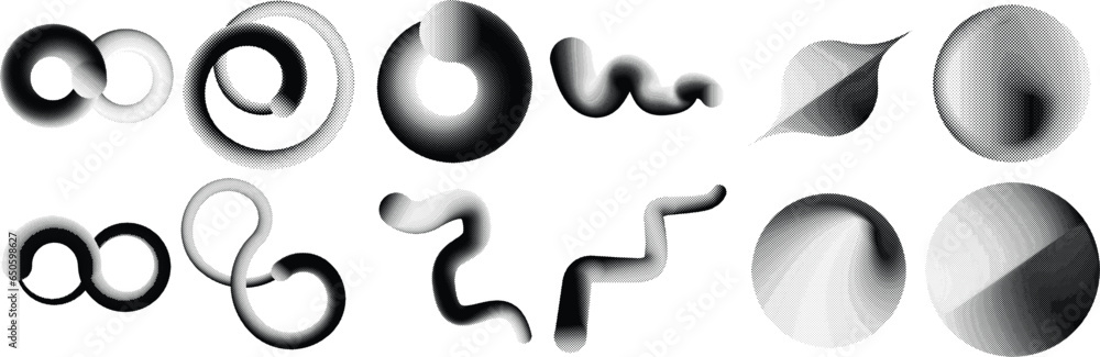 Aesthetic dotted design element. Bauhaus poster . Modern art .Abstract composition . Dots in perspective. Halftone dots texture effect .Contemporary vector design Aesthetic dotted design element. Bauhaus poster . Modern art .Abstract composition . Dots in perspective. Halftone dots texture effect .Contemporary vector design