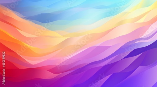 Emotion Spectrum: Abstract Gradient Art Depicting Feelings in Hues.