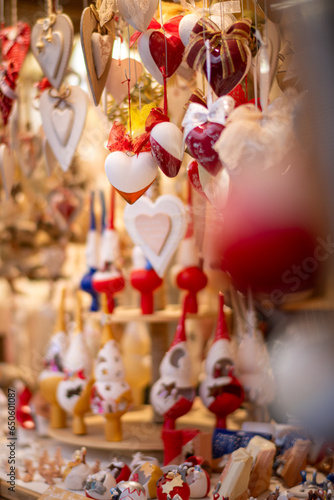 Foto Christmas decorations at the Christmas Market, Bolzano, Italy
