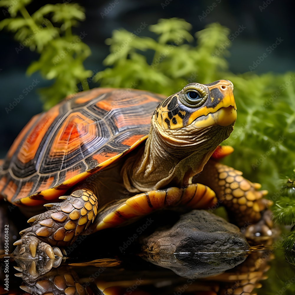 turtle on the rocks photography generative ai turtle on the rocks photography generative ai
