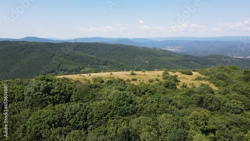 Amazing Summer Landscape of Rudina mountain, Pernik Region, Bulgaria photo