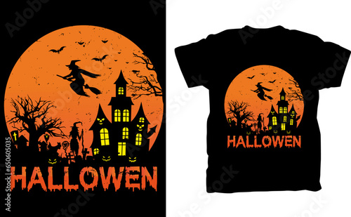 Halloween t-shirt design