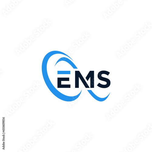 EMS abstract background design template