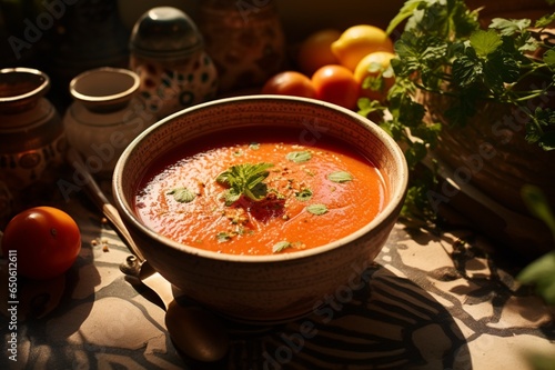 A vegetable gazpacho1