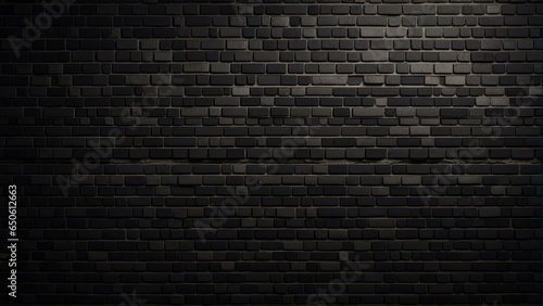 Abstract dark brick wall texture background pattern  Wall brick surface texture.