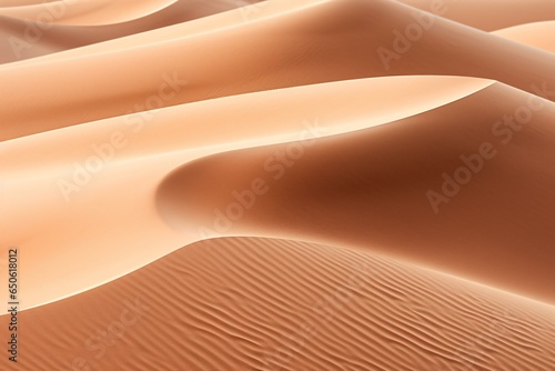 Sand dunes in the desert © KWY