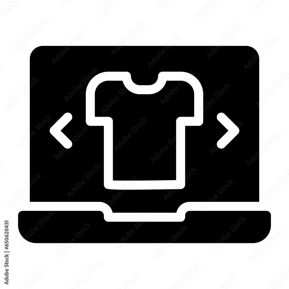 tshirt glyph icon tshirt glyph icon