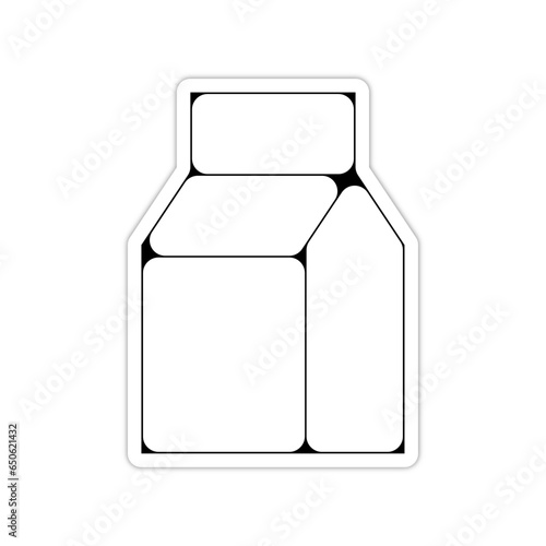 picto logo icones et symbole cafe map plan carte grain cafe brique lait fin relief