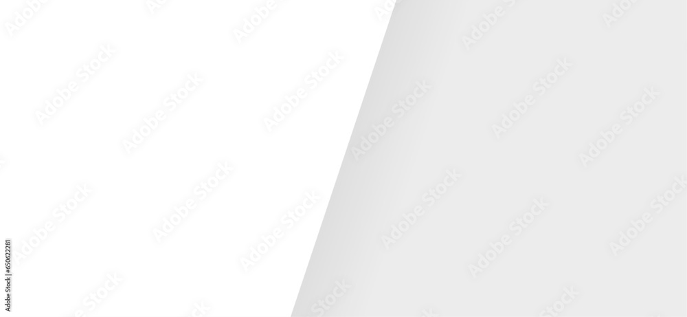 白とグレーの2色の紙を重ねたような背景素材 白とグレーの2色の紙を重ねたような背景素材