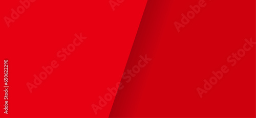 赤と濃い赤の2色の紙を重ねたような背景素材