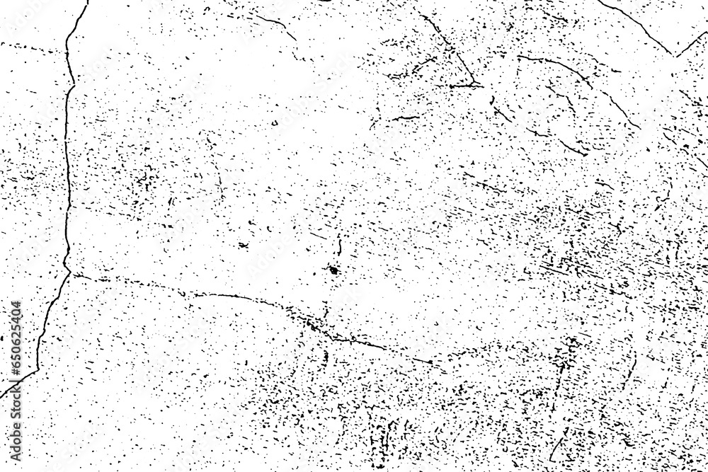Overlay Distress Grunge background of black and white. Dirty distressed grain monochrome pattern of the old worn surface design.