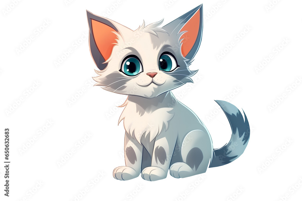 Kitten one is smiling. Kitten one is smiling.
