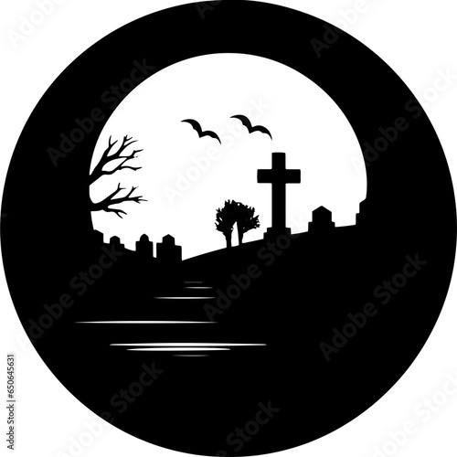 Halloween Cemetry icon