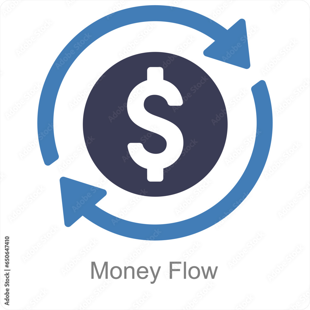 Obraz premium Money Flow