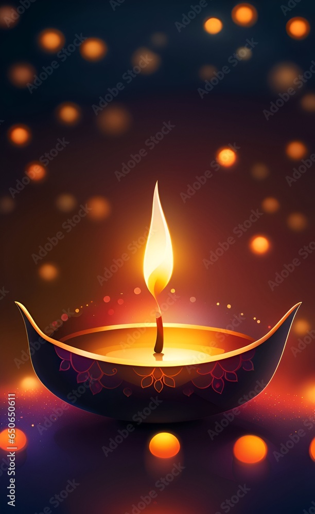 Happy diwali illustration background. Happy diwali illustration background.