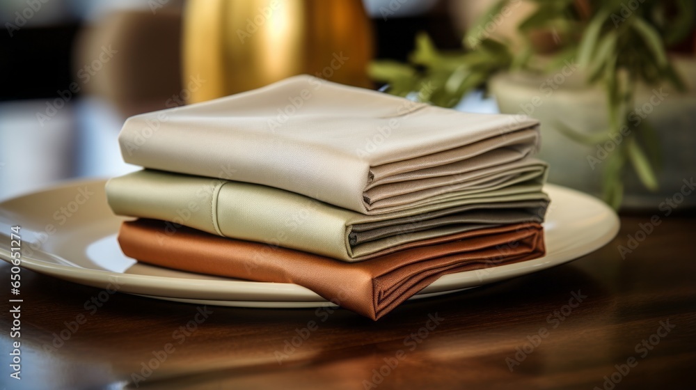 cloth table napkins. cloth table napkins.