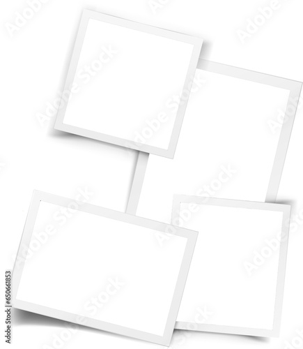 Retro photograph frame set