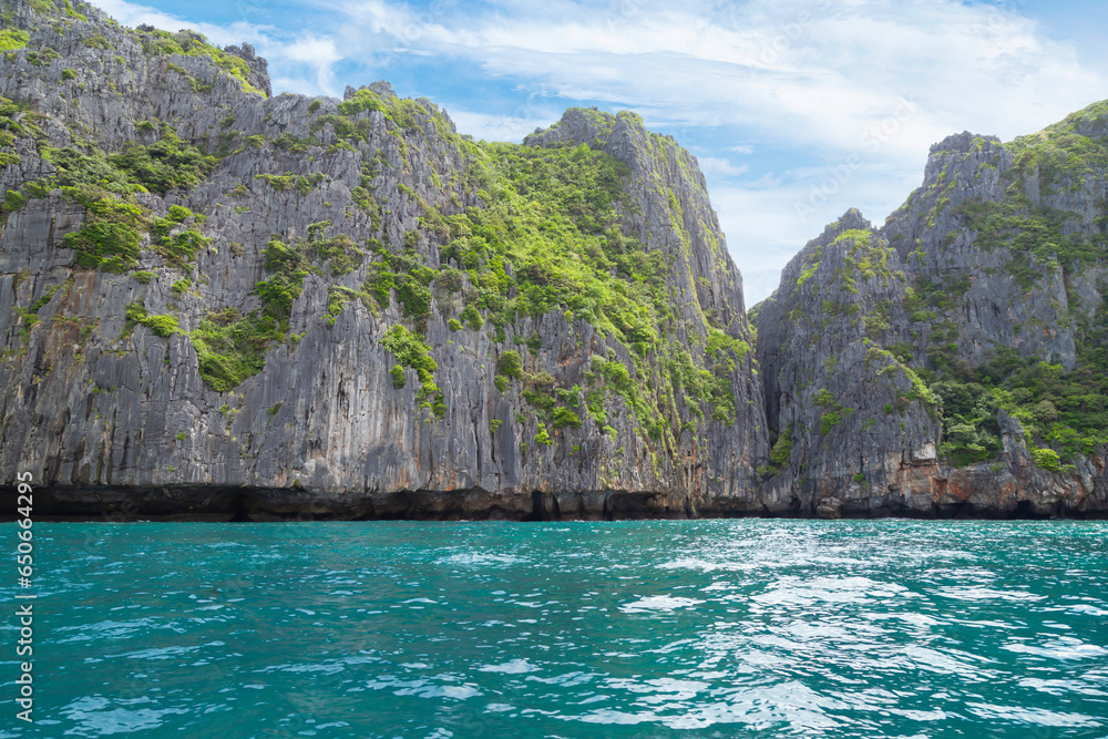Mountain rocks at island in Phuket at Thailand. Mountain rocks at island in Phuket at Thailand.