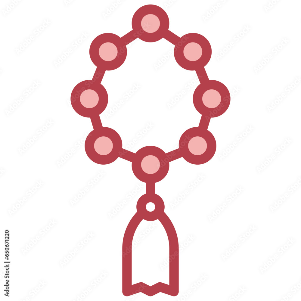 ROSARY ISLAM filled outline icon,linear,outline,graphic,illustration ROSARY ISLAM filled outline icon,linear,outline,graphic,illustration