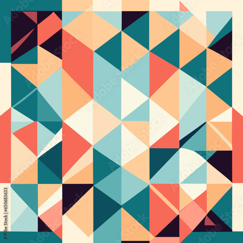 Abstract Geometric Shapes SVG Background