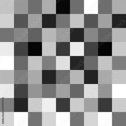 Censor pixel mosaic bar, simple gray blur censure frame on transparent background
