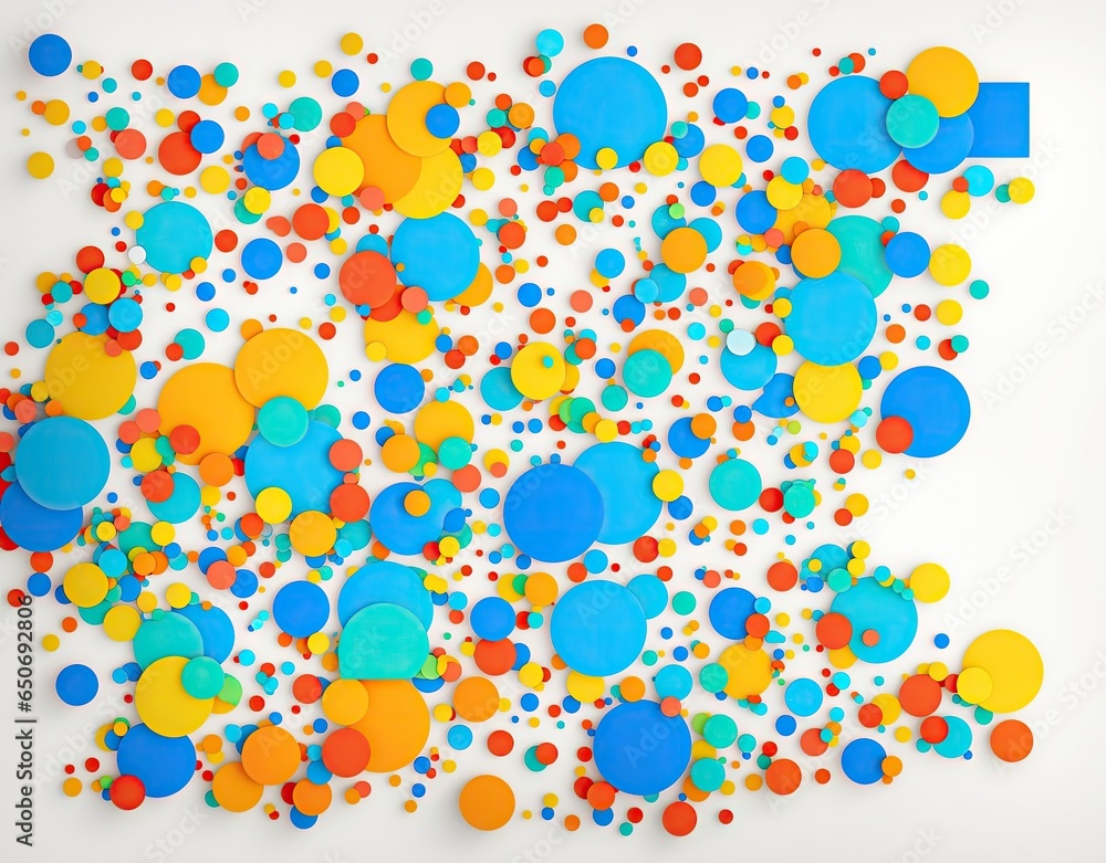 Illustration of multi-colored geometric shapes. AI generated. Illustration of multi-colored geometric shapes. AI generated.