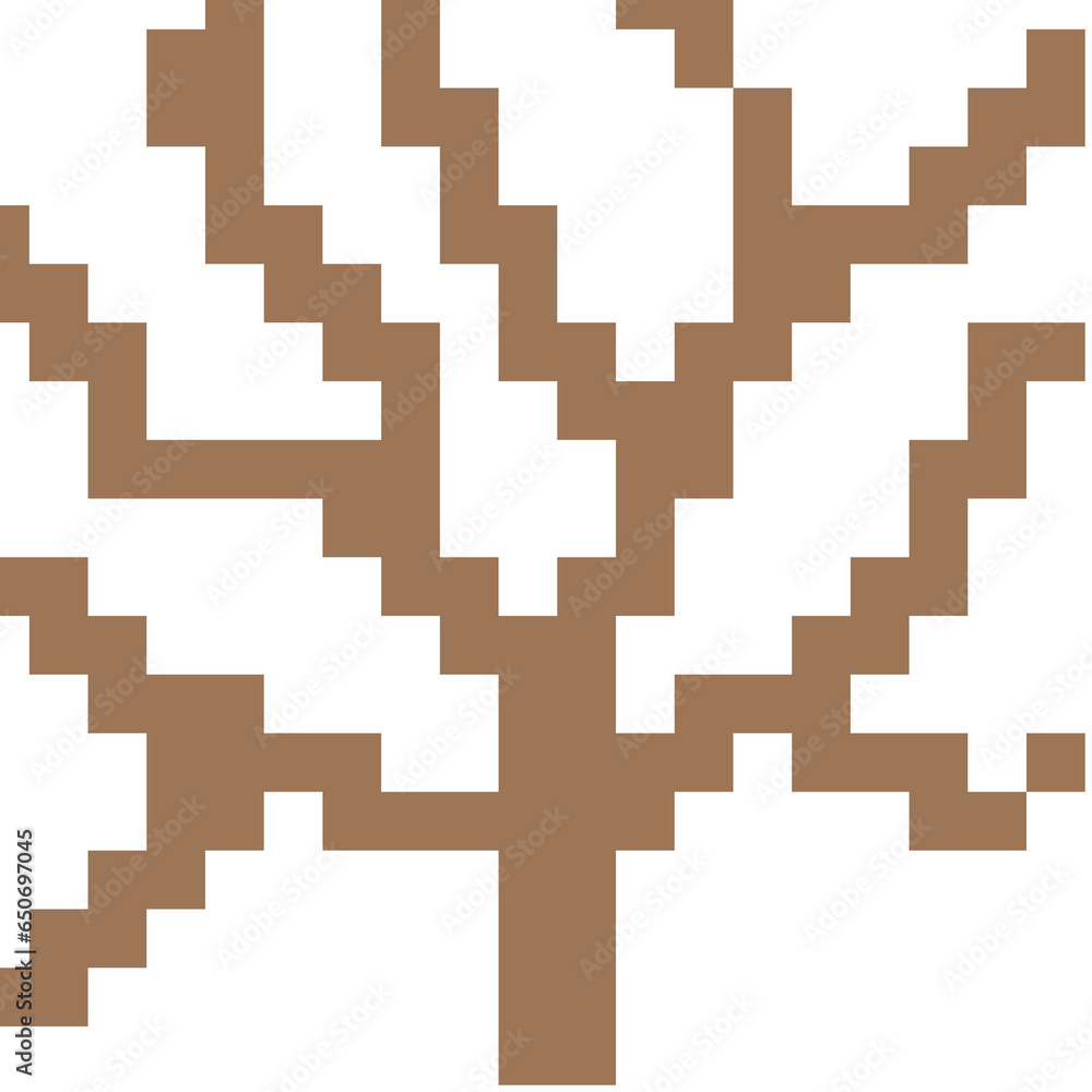 Fototapeta premium tree, flower, minecraft, green, naturepixel heart pattern