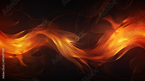 abstract background with flames, fire