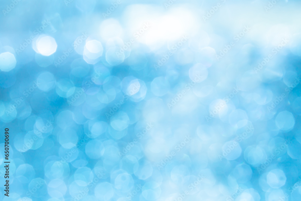 Fototapeta premium blue bokeh background
