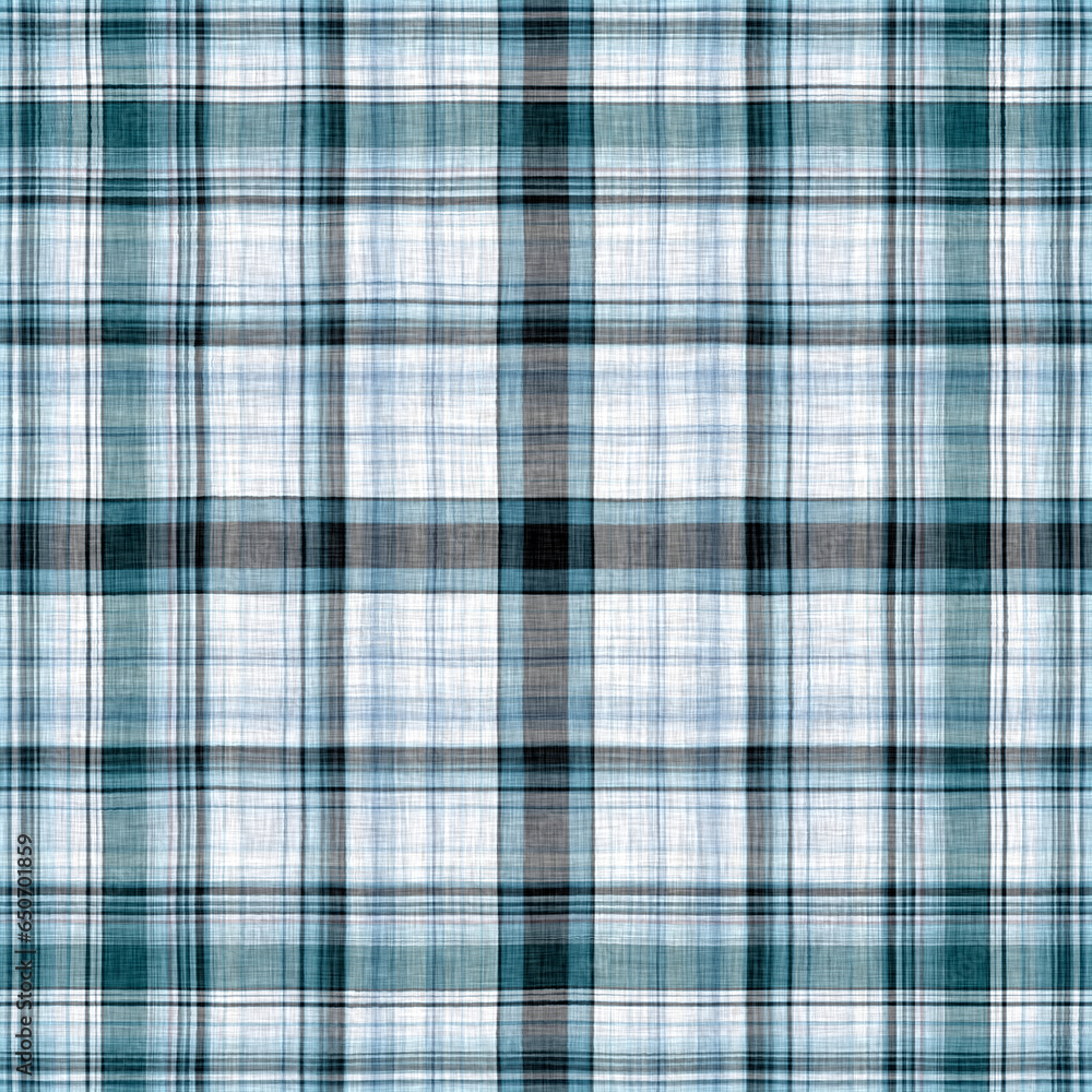 Minimalwinter blue tartan linen seamless pattern. All over print of unisex country cottage plain cotton plaid background. Minimalwinter blue tartan linen seamless pattern. All over print of unisex country cottage plain cotton plaid background.