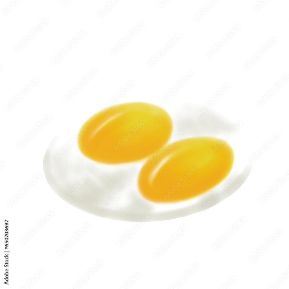 Handmade drawing cartoon fried egg picture png file, transparent background. Handmade drawing cartoon fried egg picture png file, transparent background.