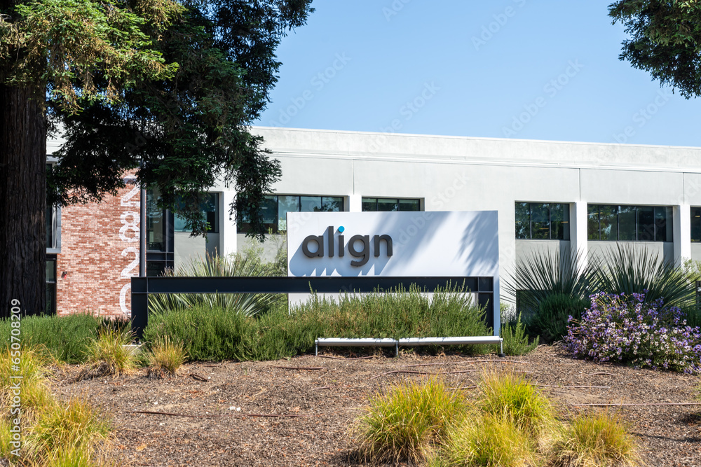 Align Technology Worldwide Offices in Silicon Valley, San Jose, California, USA June 8, 2023