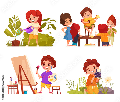 Children Creative Hobbies Set