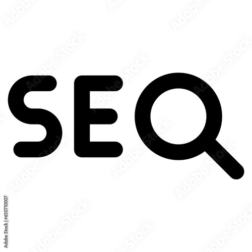 seo icon vector illustration asset element