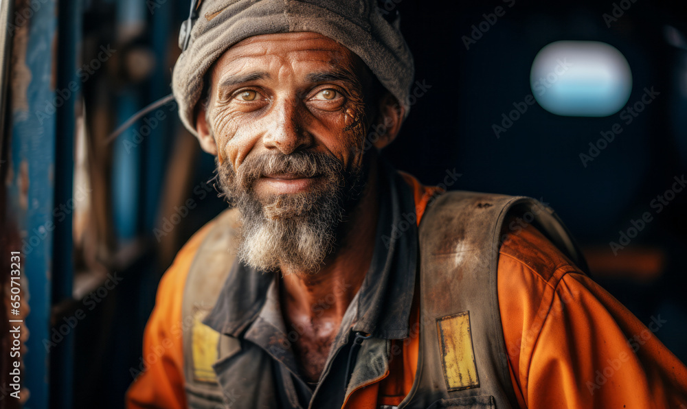 Steadfast Gaze: Portrait of an Able Seaman Steadfast Gaze: Portrait of an Able Seaman