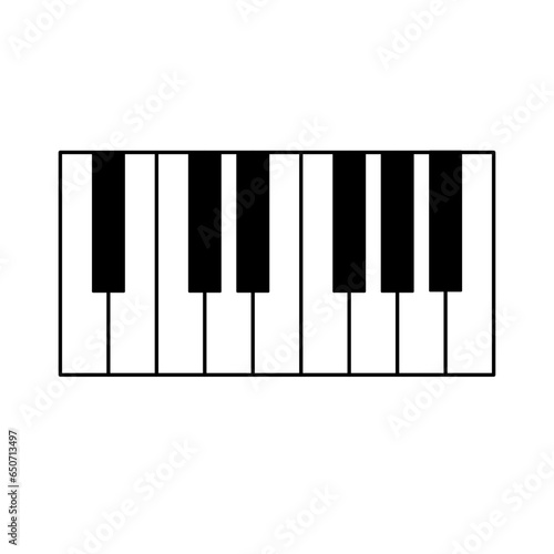 Piano keyboard