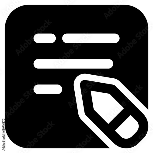 copywriter icon vector illustration asset element