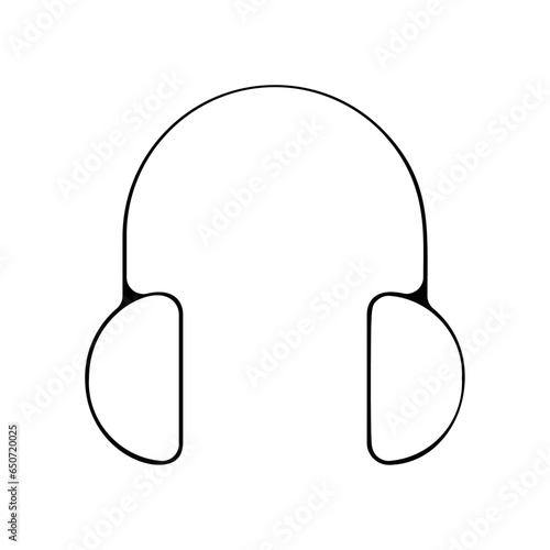picto logo icones et symbole casque audio ecouteurfin