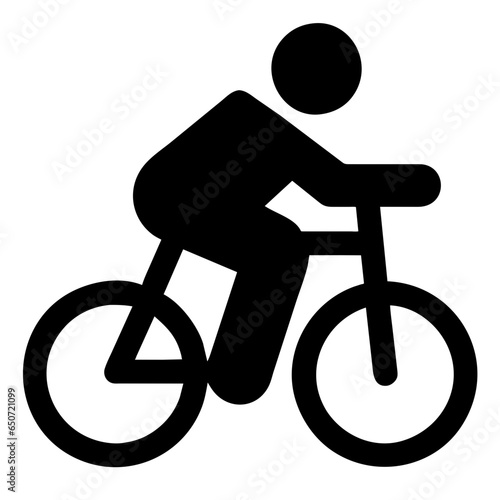 bicycle sign icon