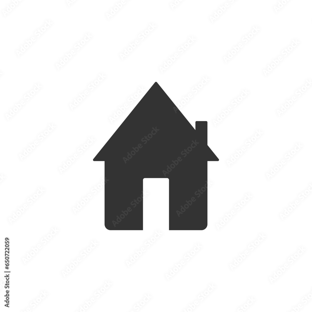 Home icon vector. House, real estate icon symbol isolated Home icon vector. House, real estate icon symbol isolated