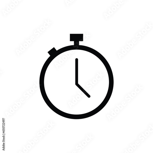 Stopwatch vector icon